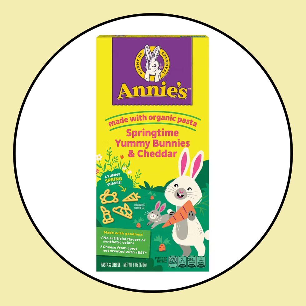 Annie's Springtime Yummy Bunnies & Cheddar Pasta