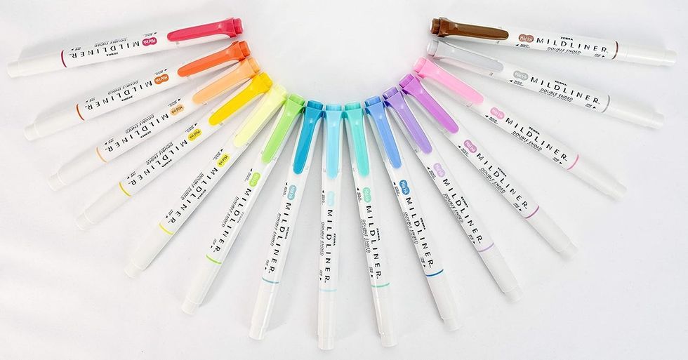 annotating supplies colorful highlighters