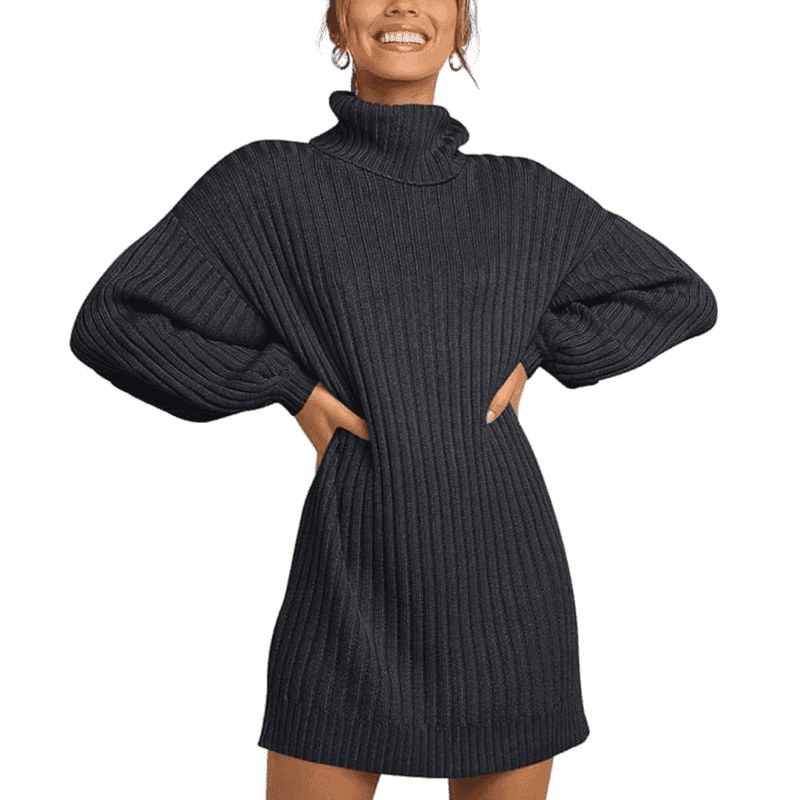 The 15 Most Flattering Winter Dresses We Found On Amazon - Brit + Co