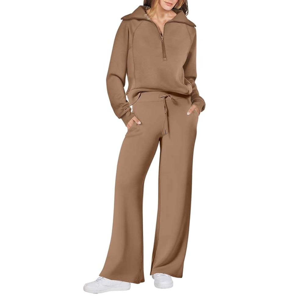 Anrabess Sweatsuit Matching Lounge Set
