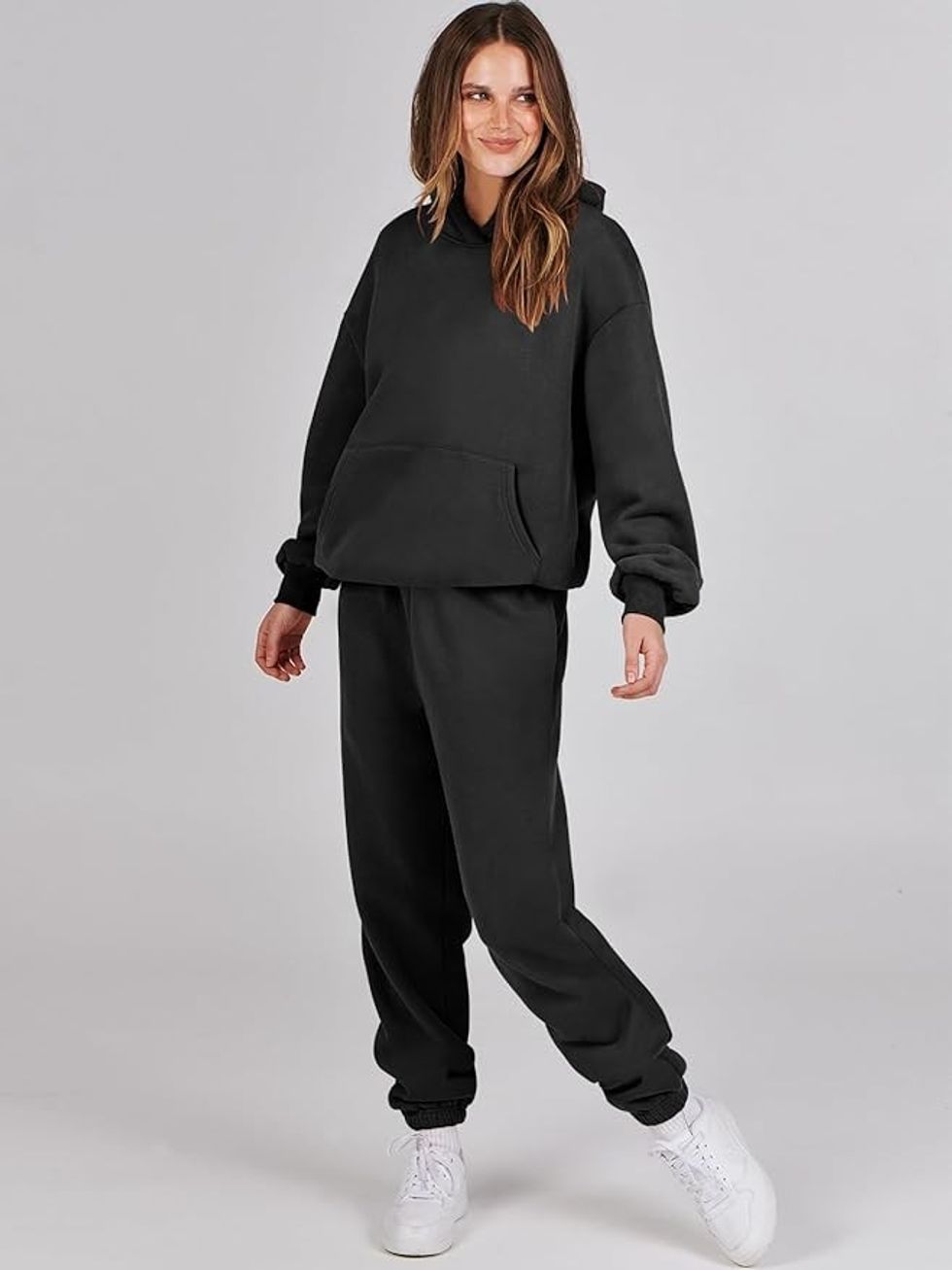 ANRABESS Womens 2 Piece Outfits Lounge Hoodie