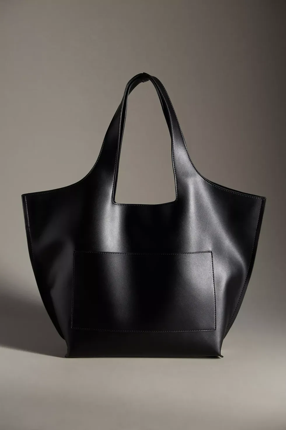 anthropologie black commuter tote