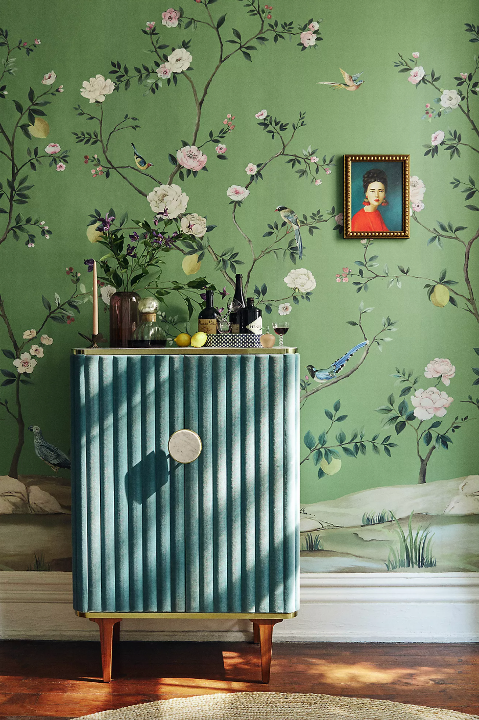 Anthropologie Blossom Chinoiserie Mural