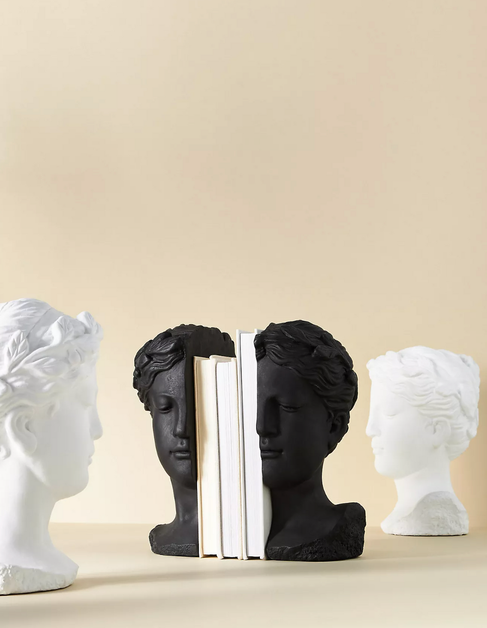 Anthropologie Grecian Bust Bookends