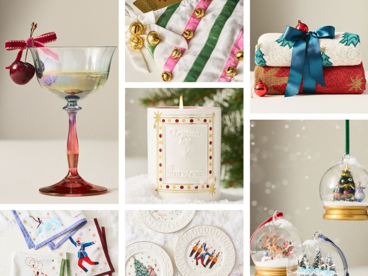 ​Anthropologie Holiday Decor Nutcracker Ballet 2025