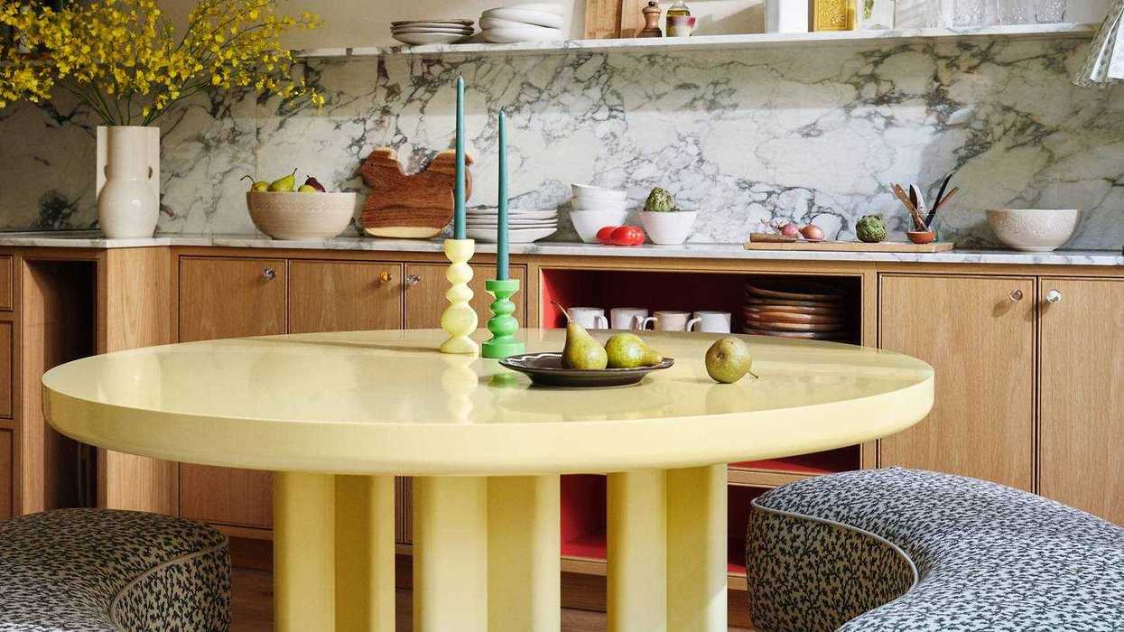 Anthropologie's 2026 spring home decor collection includes pieces from Damson Madder, sleek furniture, and cozy bedding