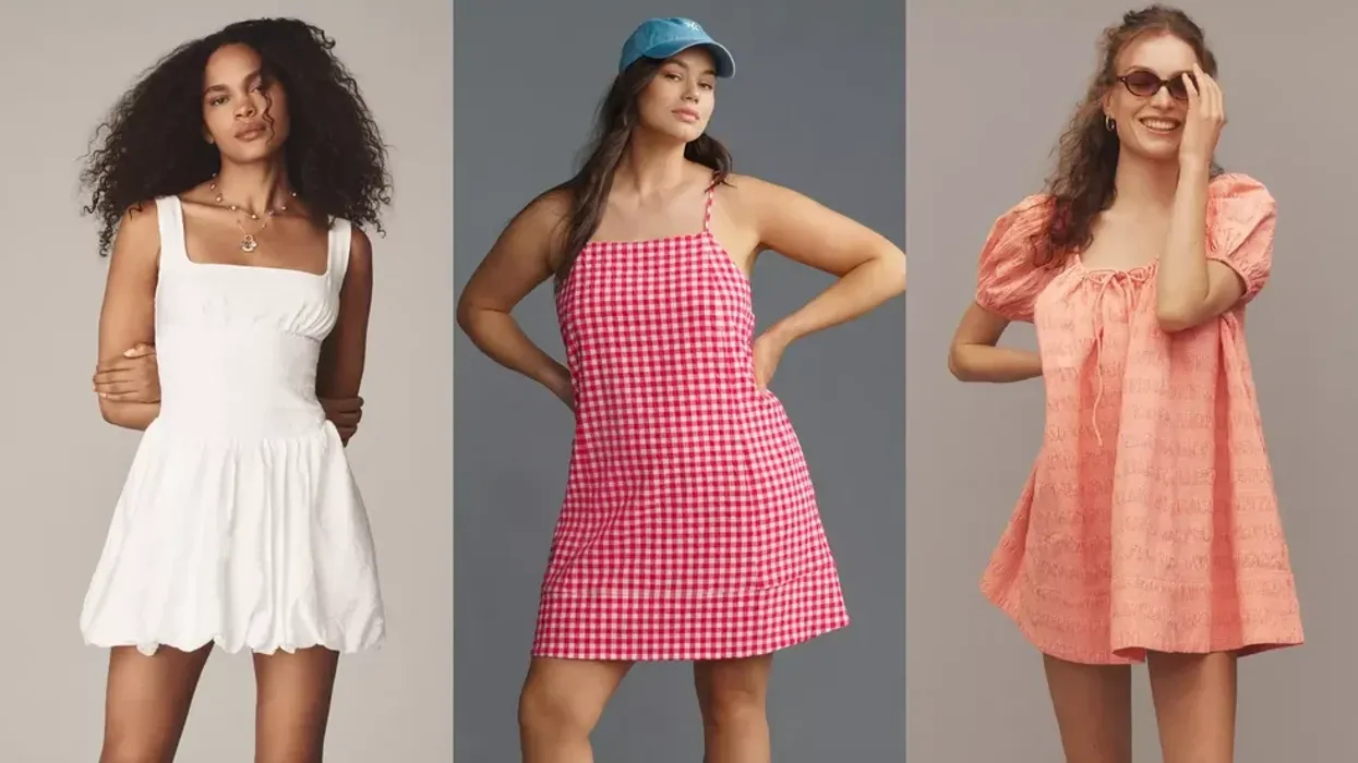 anthropologie dresses sale By Floral Organza Mini Dress Women's ANTHROPOLOGIE Dresses Sale