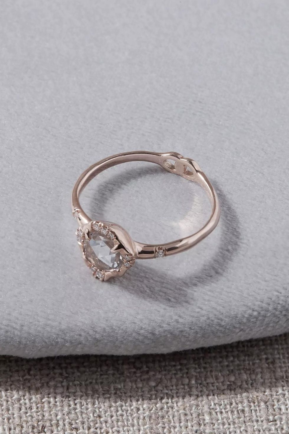 Anthropologie Sirciam Infinite Love Engagement Ring