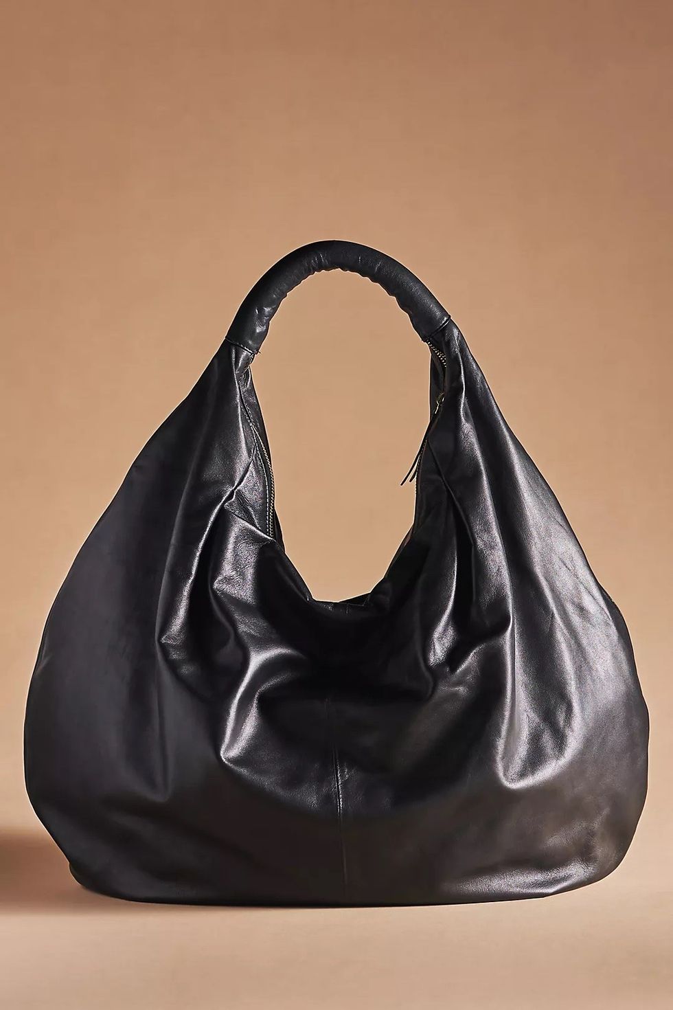 Anthropologie Slouchy Oversized Leather Tote