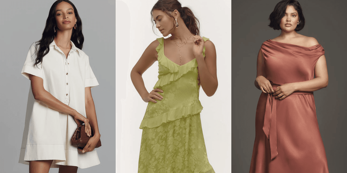 12 Anthropologie Spring Dresses To Manifest Warmer Weather - Brit + Co 12 Anthropologie Spring Dresses To Manifest Warmer Weather - Brit + Co