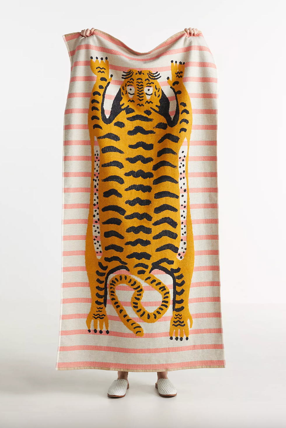 Anthropologie Tiger Beach Towel