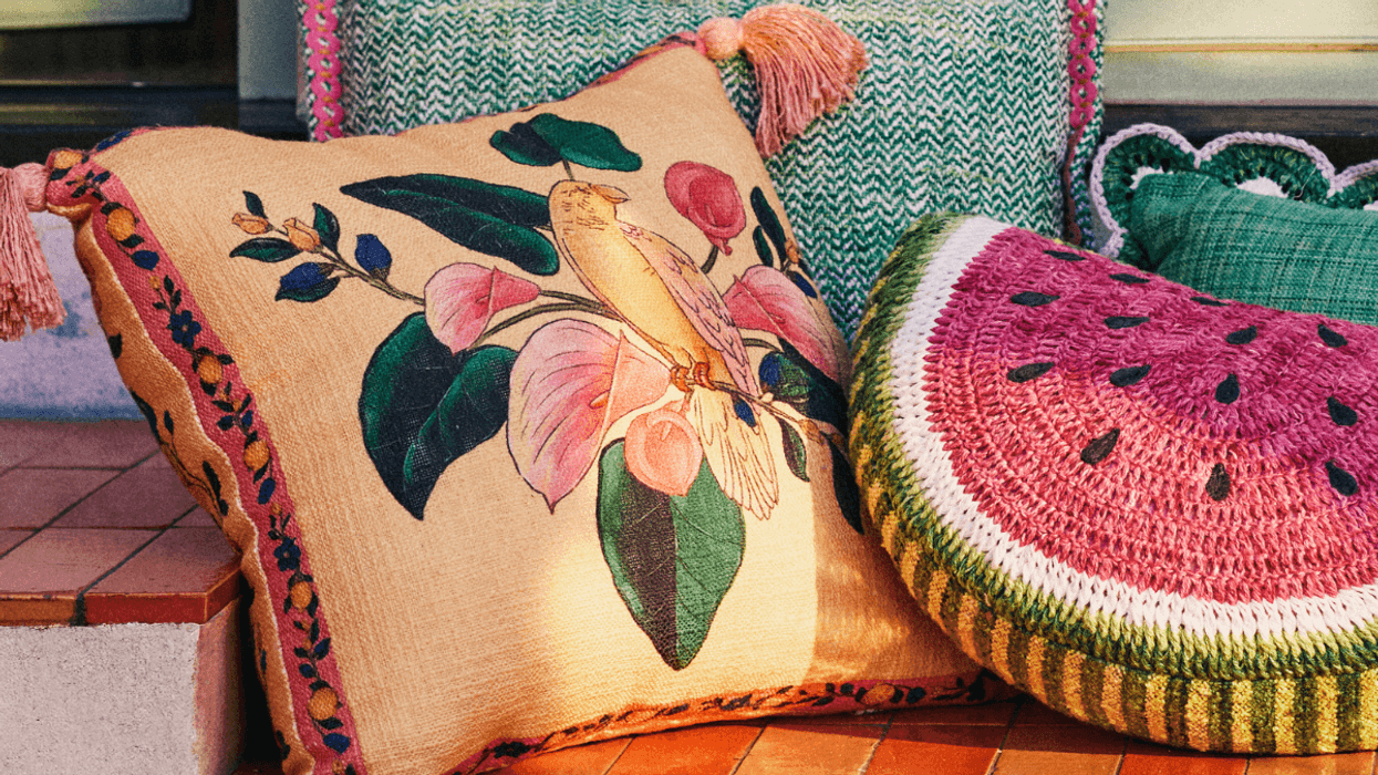 Anthropologie x FARM Rio Outdoor Decor Collaboration