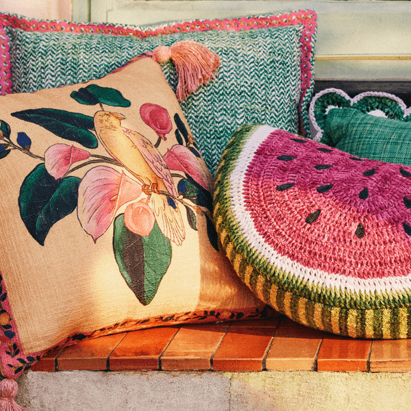 Anthropologie x FARM Rio Outdoor Decor Collaboration