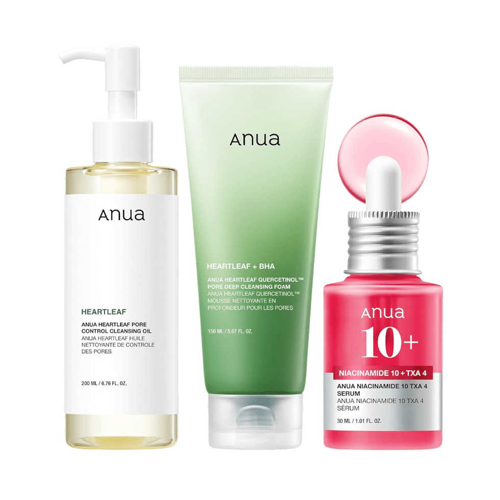 Anua 3-Step Glass Skin Beginner Set