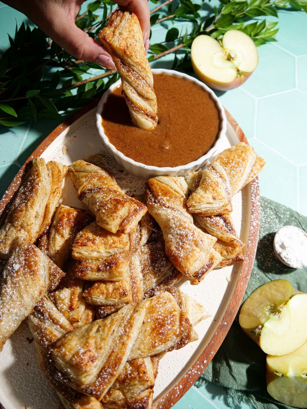 Apple Almond Cinnamon Twists