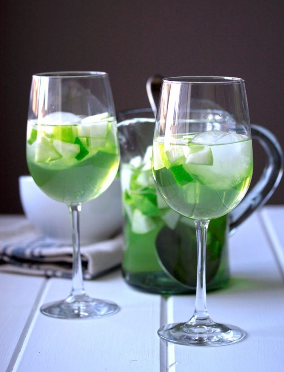 Apple and Pear Green Sangria