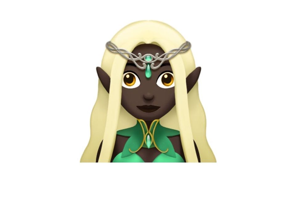 Apple elf emoji