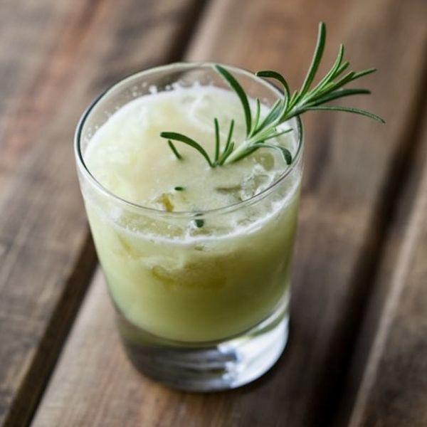 Apple, Pear + Gin fall cocktail