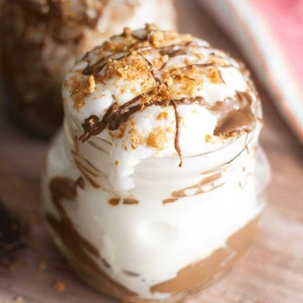 Aquafaba S\u2019mores Parfait
