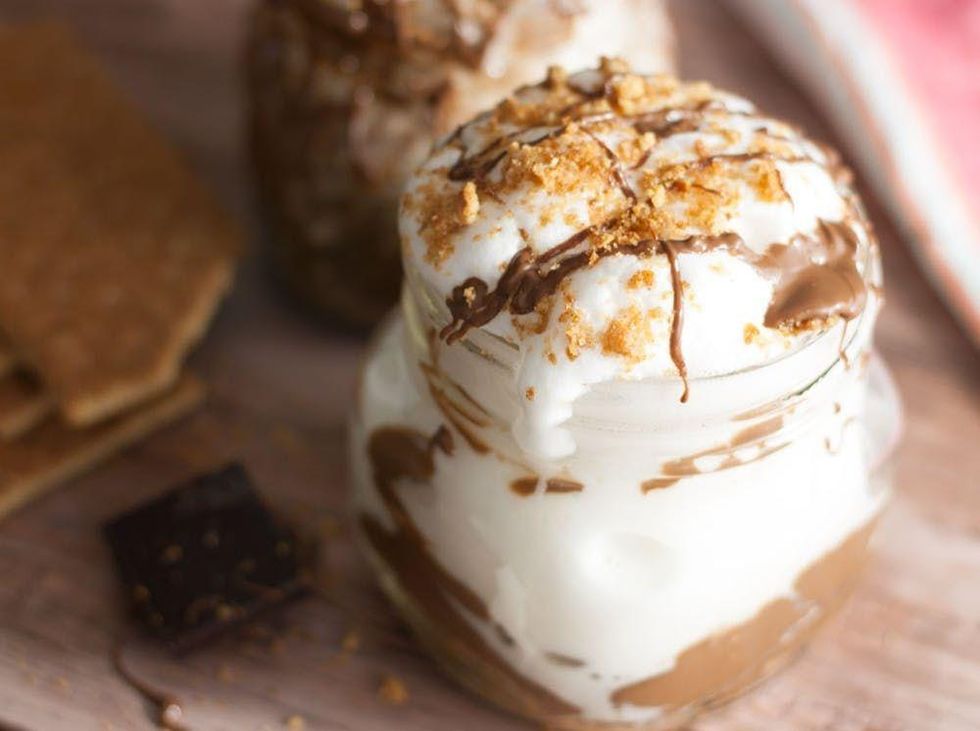 Aquafaba S\u2019mores Parfait