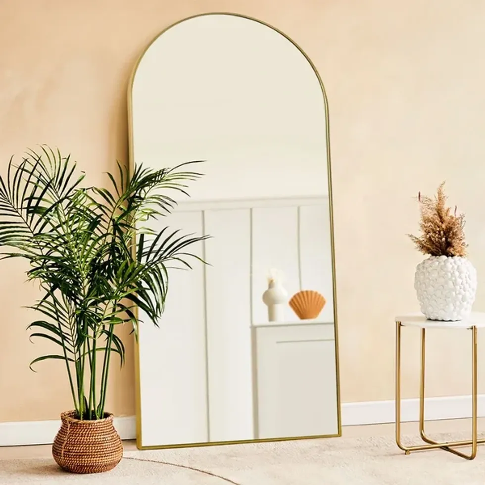 Arch Metal Mirror