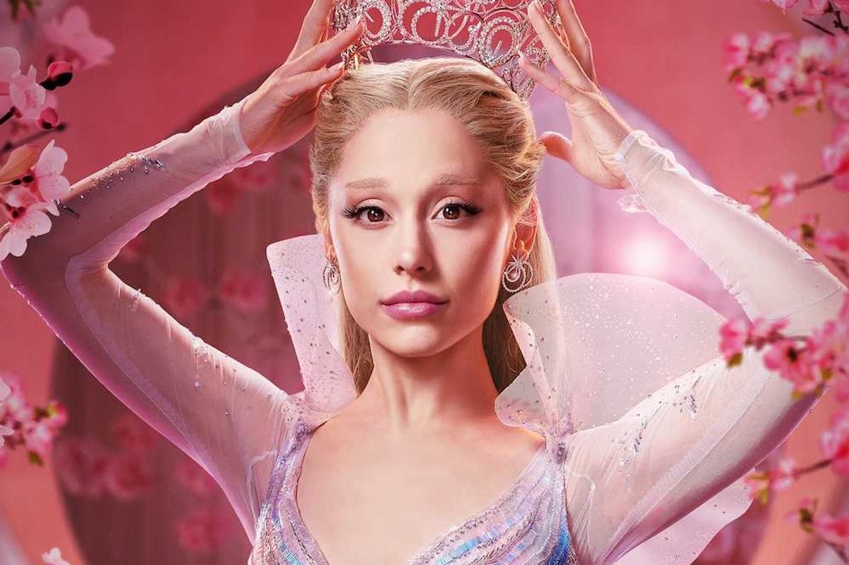 ariana grande glinda costumes wicked for good