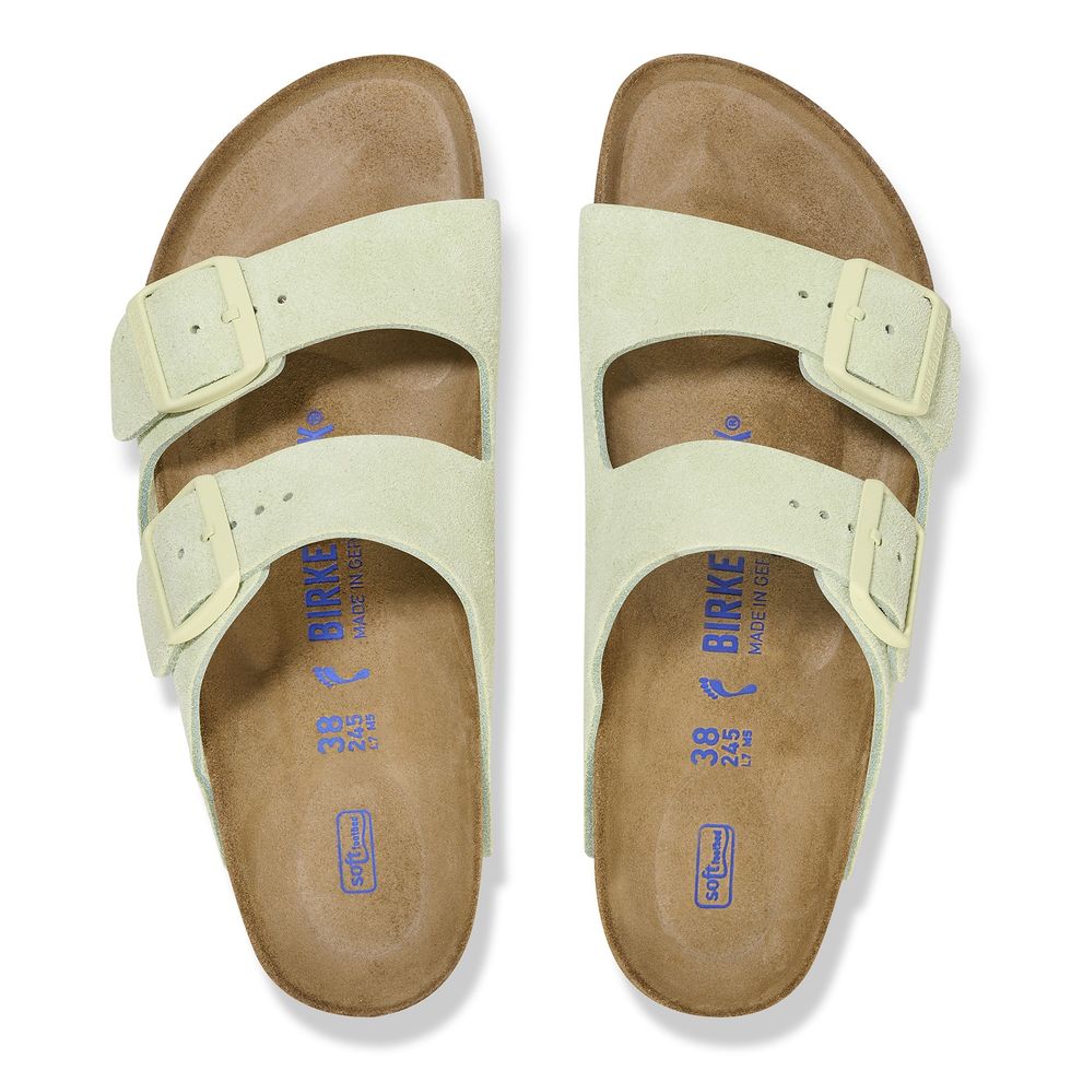 Arizona Soft Footbed Suede Leather Sandals