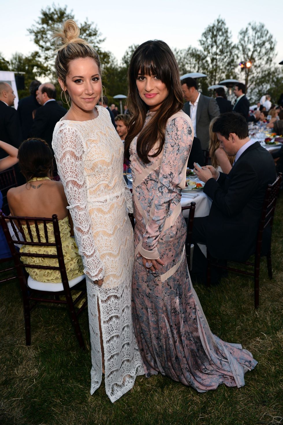 Ashley Tisdale and Lea Michele