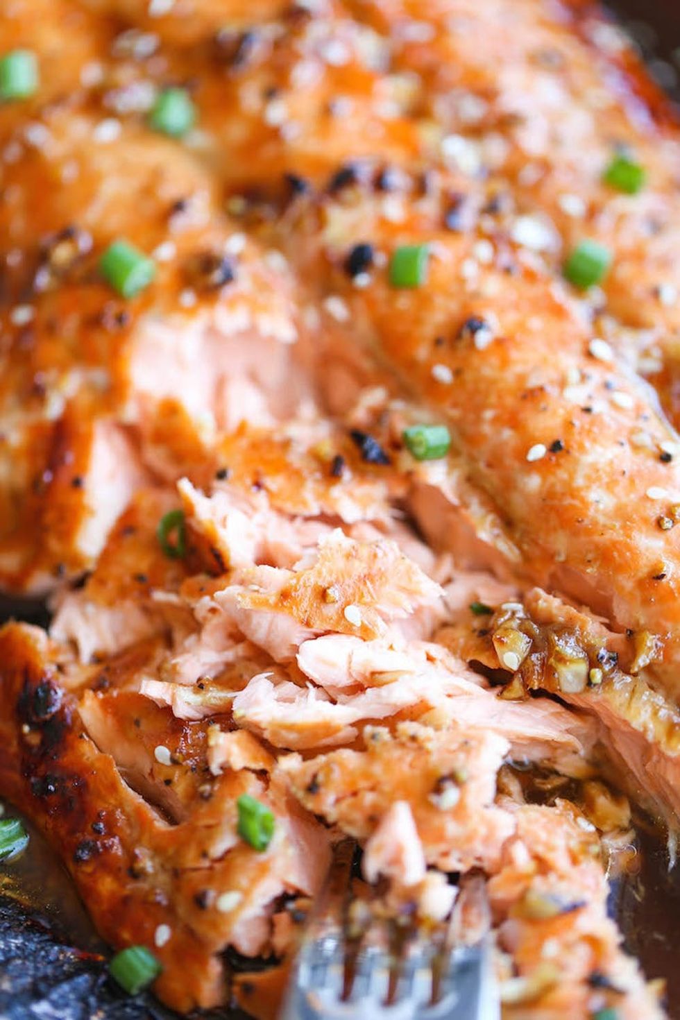 asian glazed salmon in foil winter dinner ideas