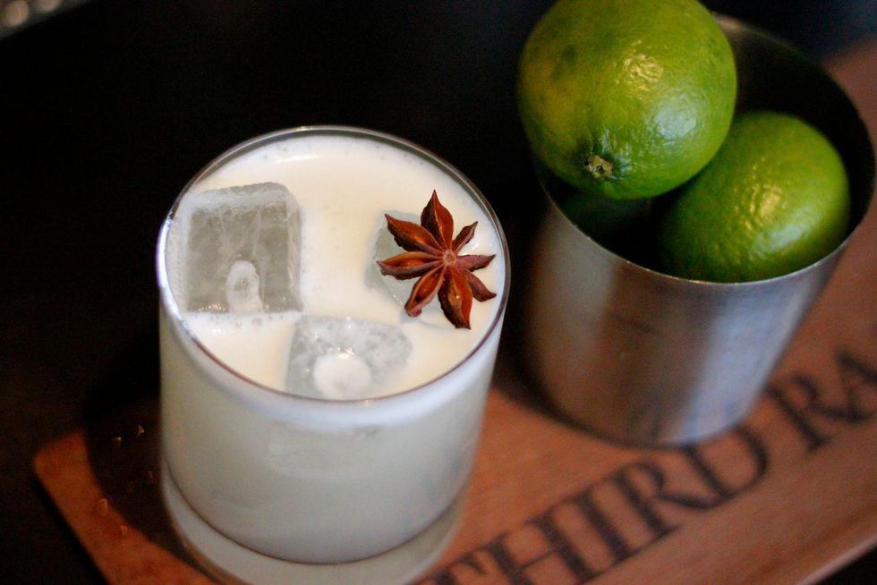 Asian Pear + Tequila Cocktail