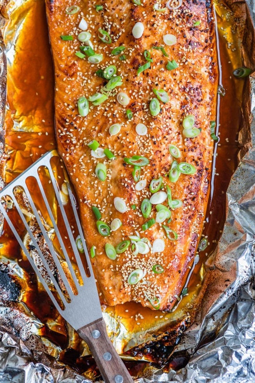 Asian Salmon in Foil