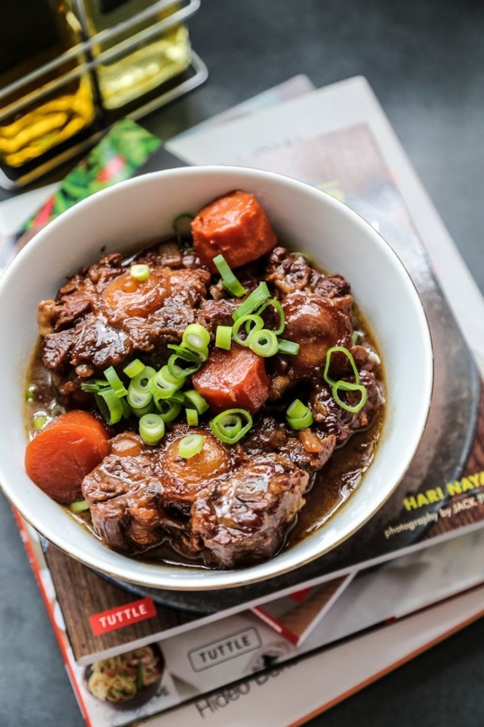 Asian Style Braised Oxtail recipes with beef broth