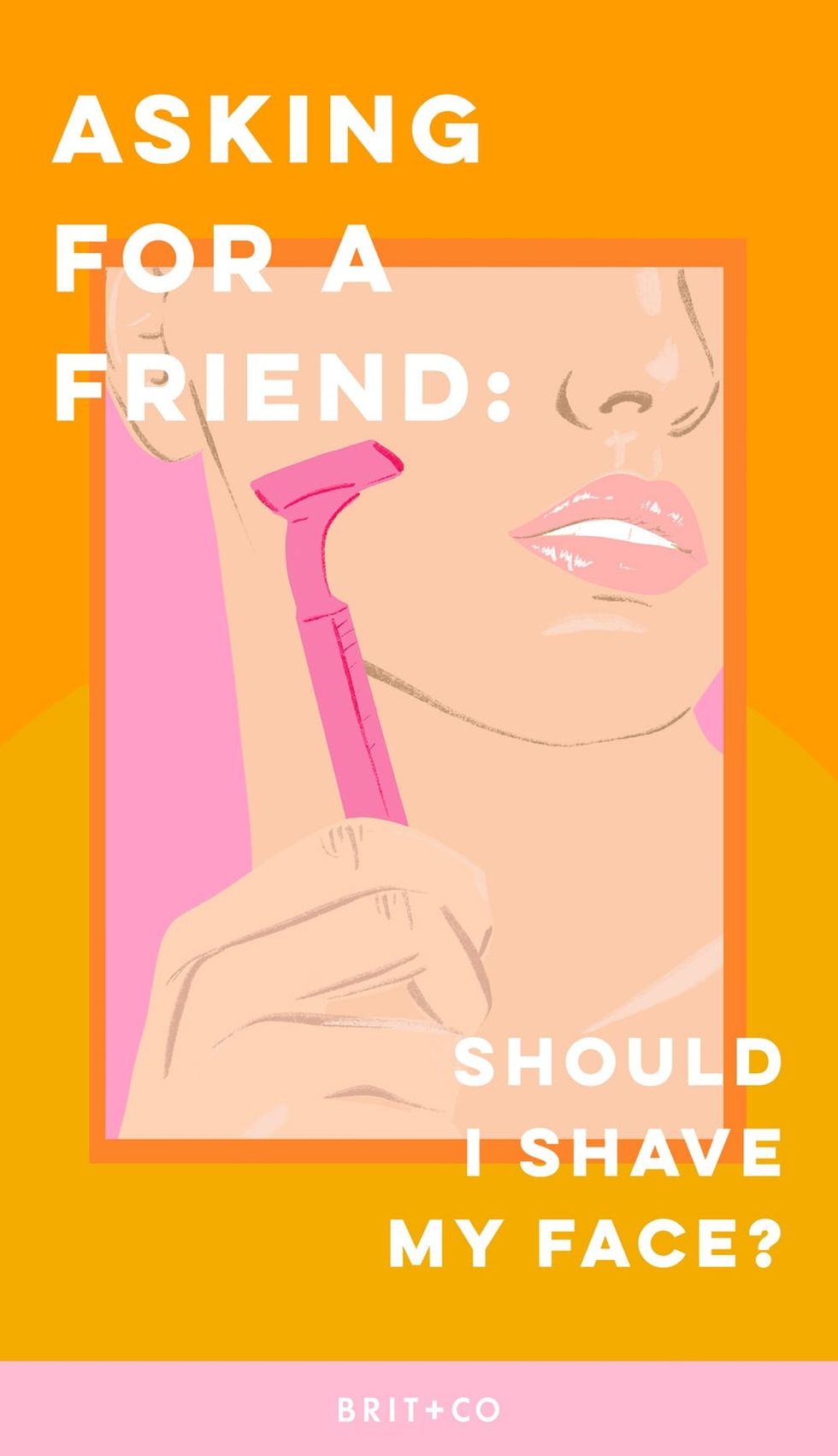 Asking for a Friend: Should I Shave My Face?