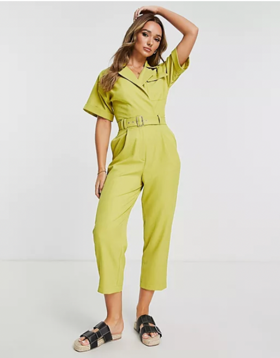 ASOS Design Belted Jumpsuit