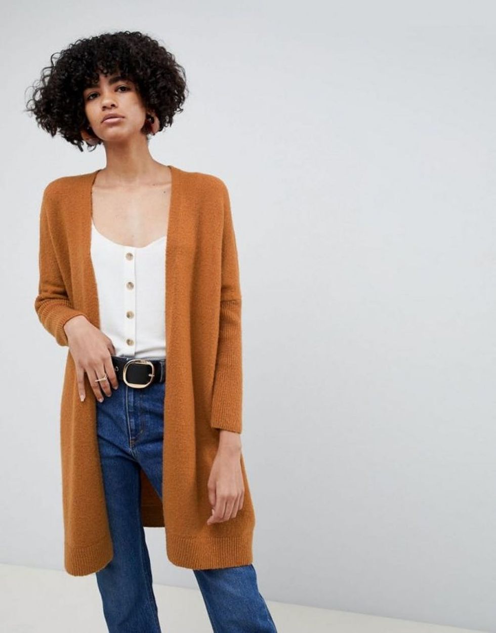ASOS DESIGN eco oversize cardigan