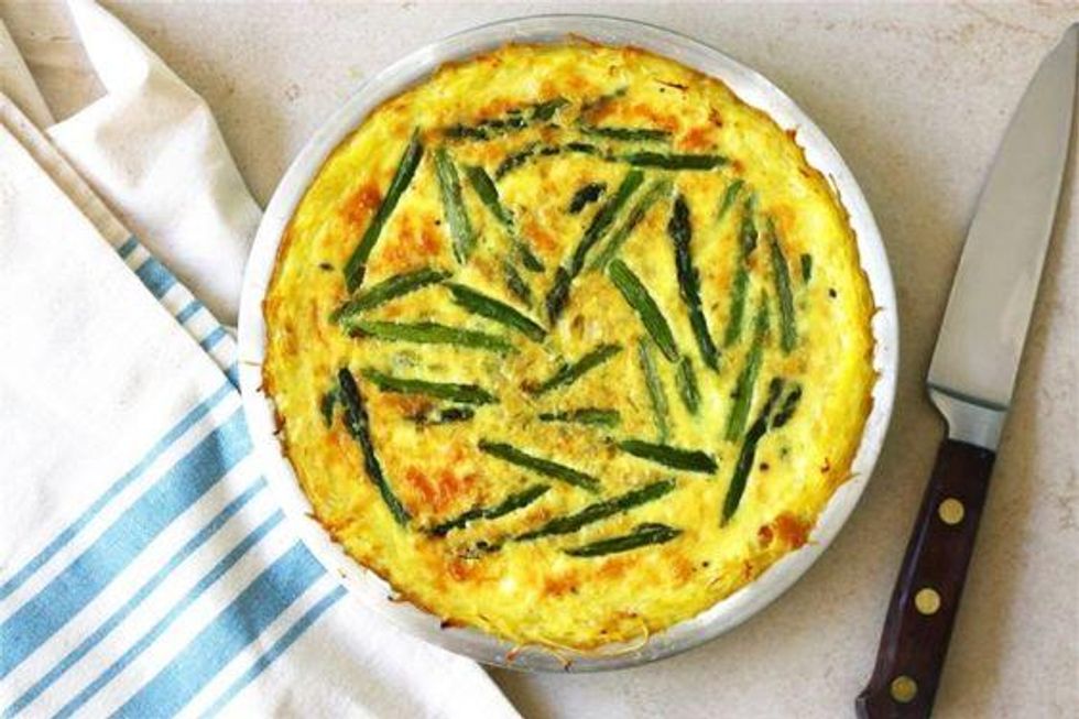 Asparagus Quiche