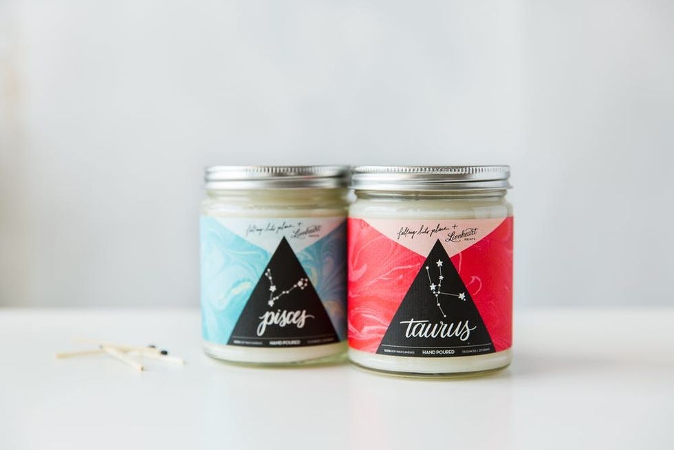 astrological sign candles
