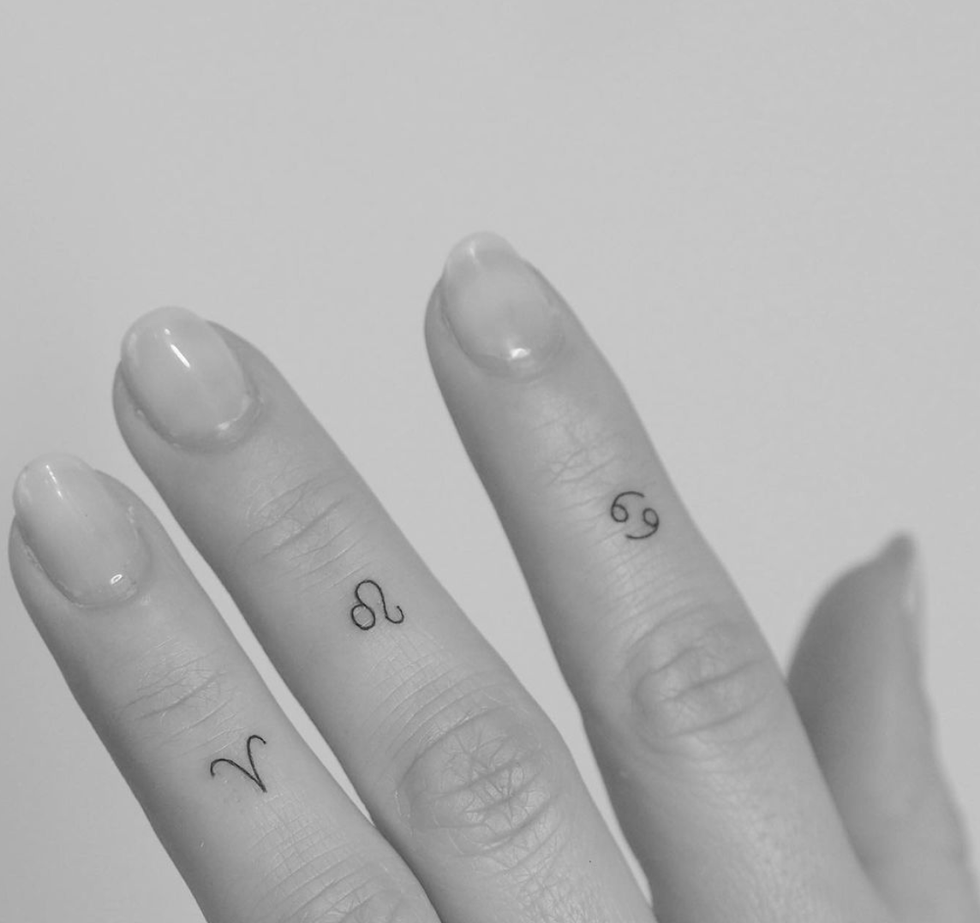Astrology tattoos