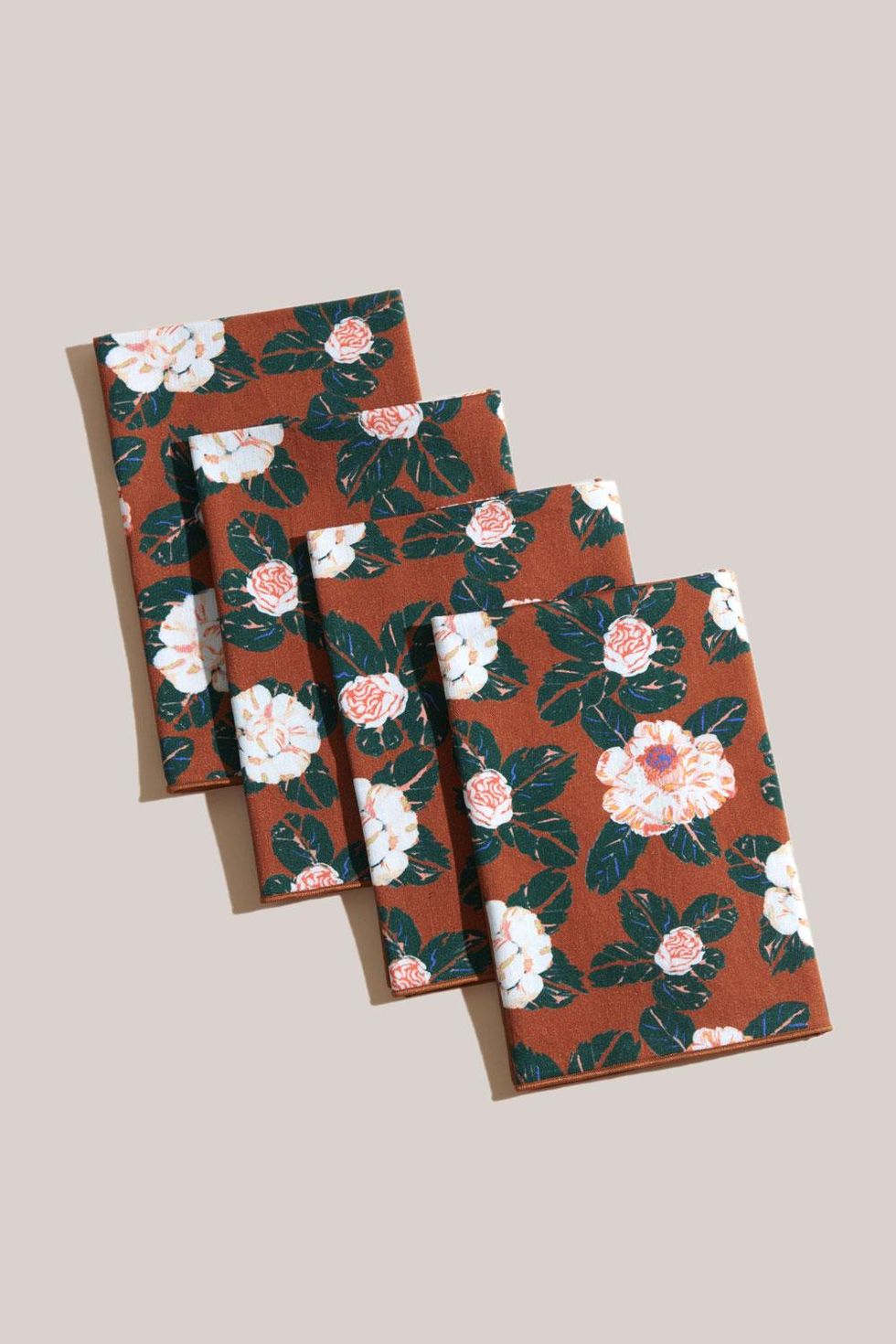 Atelier Saucier Peppermint Floral Napkins