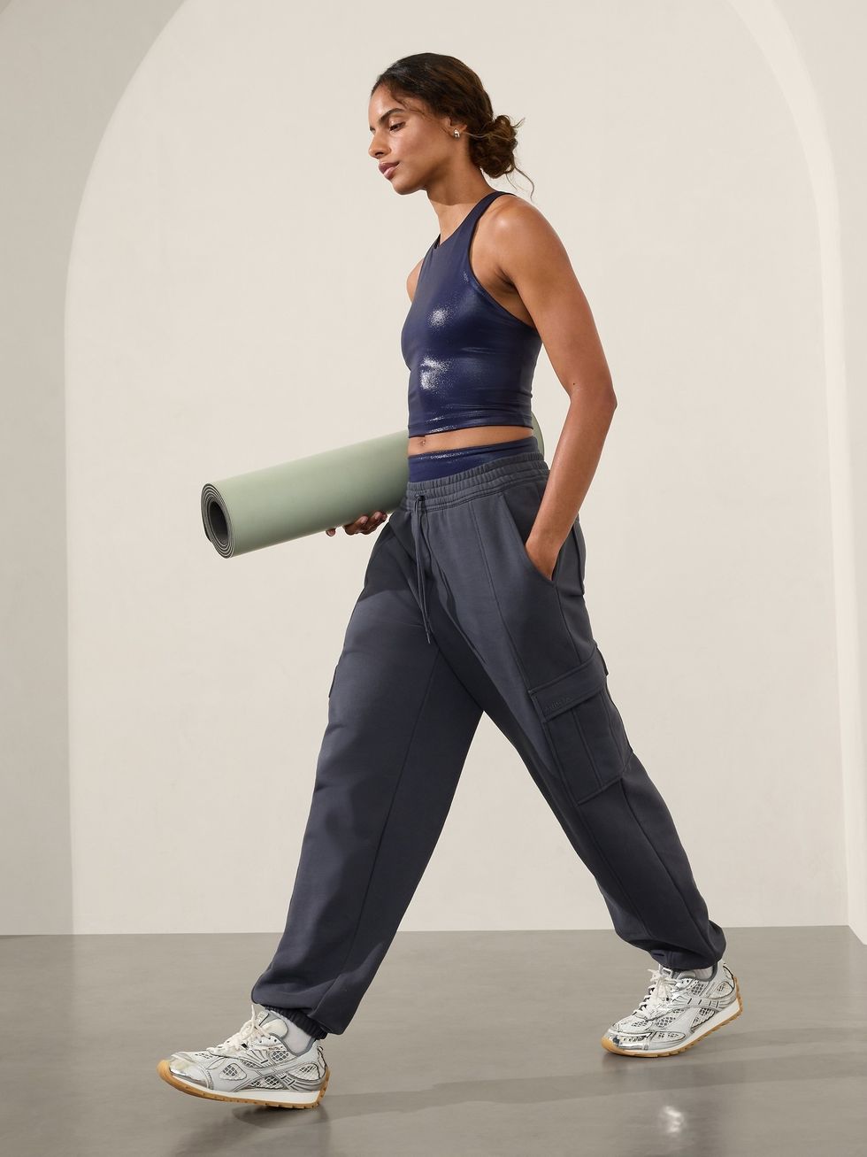 Athleta x Simone Biles Purpose Shine Crop Bra