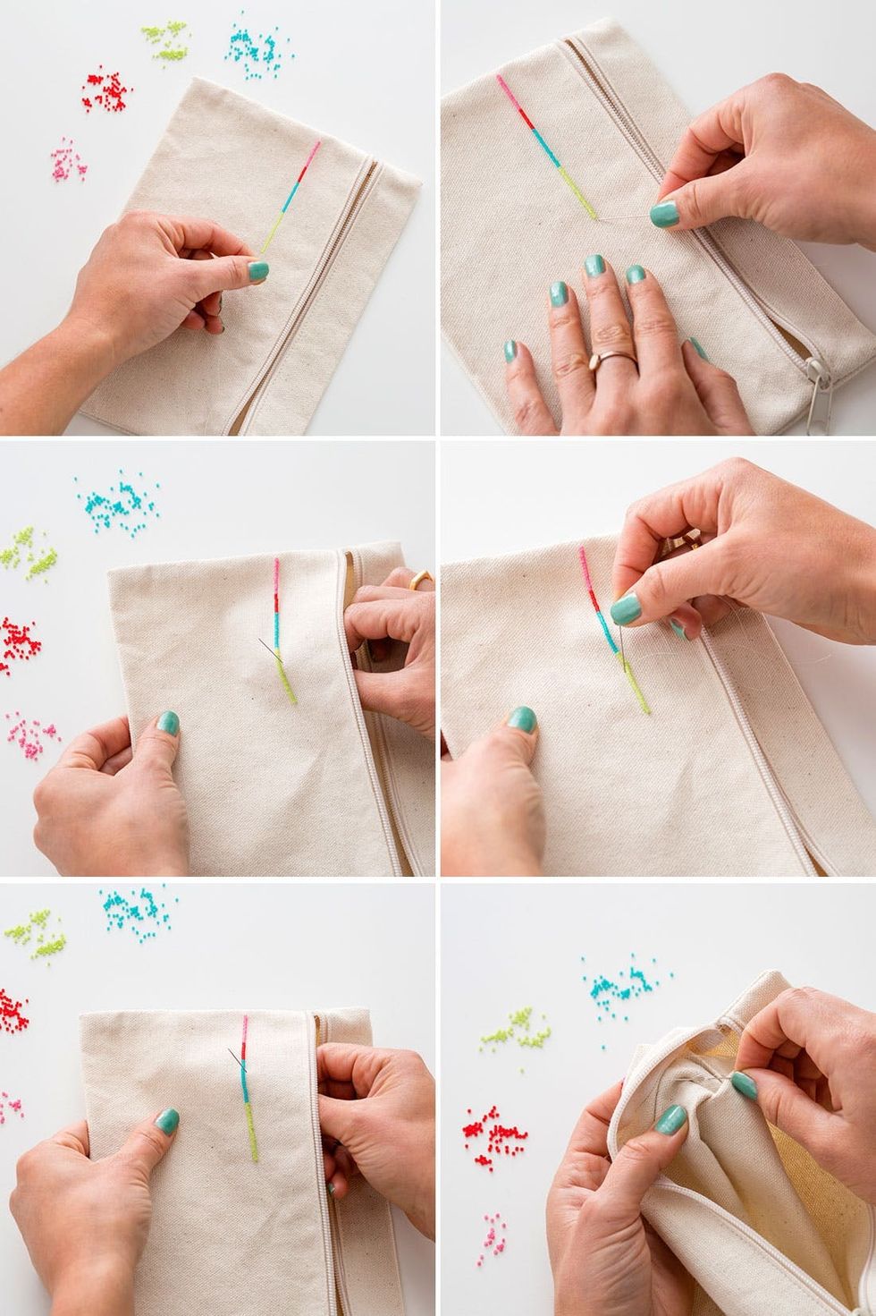 Attaching-Beads-to-Pouch