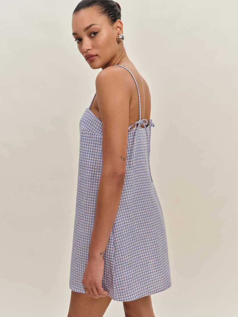 sand linen dress Women's Lucia Linen Dress | Sand Stripe main image 1