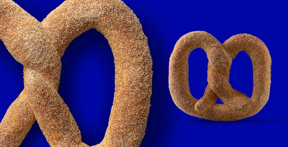 auntie anne's cinnamon sugar soft pretzels