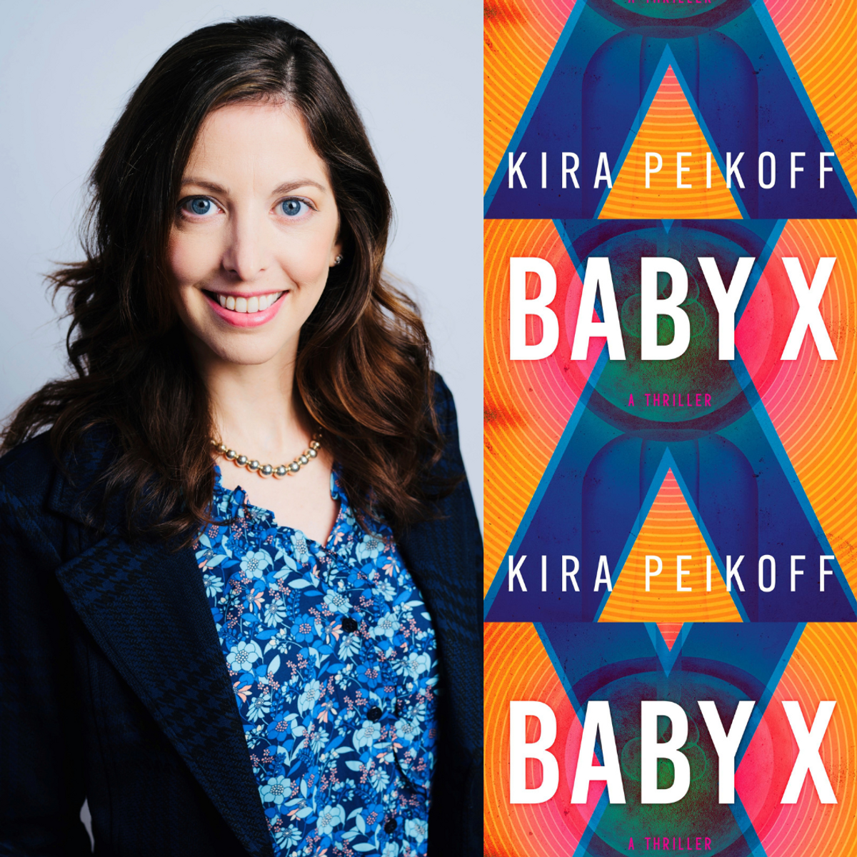 author kira peikoff and book "baby x"