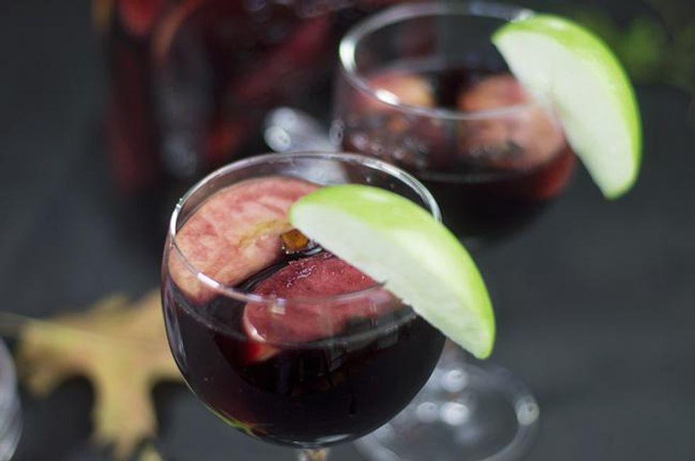 Autumn Clove Spiced Red Wine Sangria