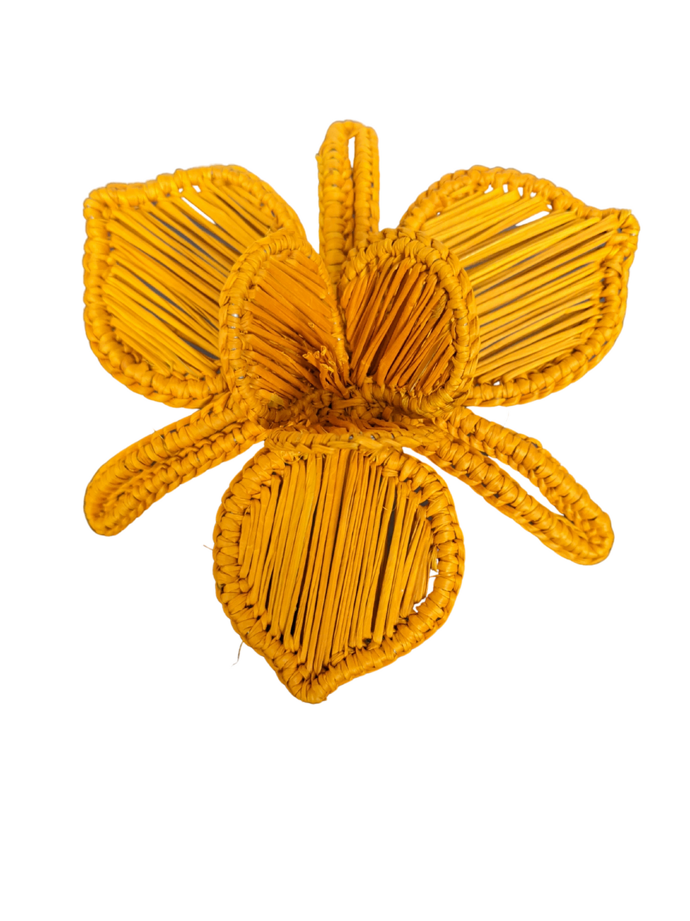 Autumn Orchid Woven Napkin Ring