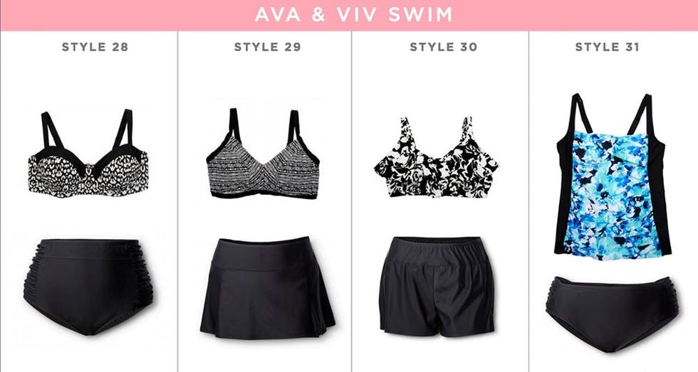 ava and viv swimwear