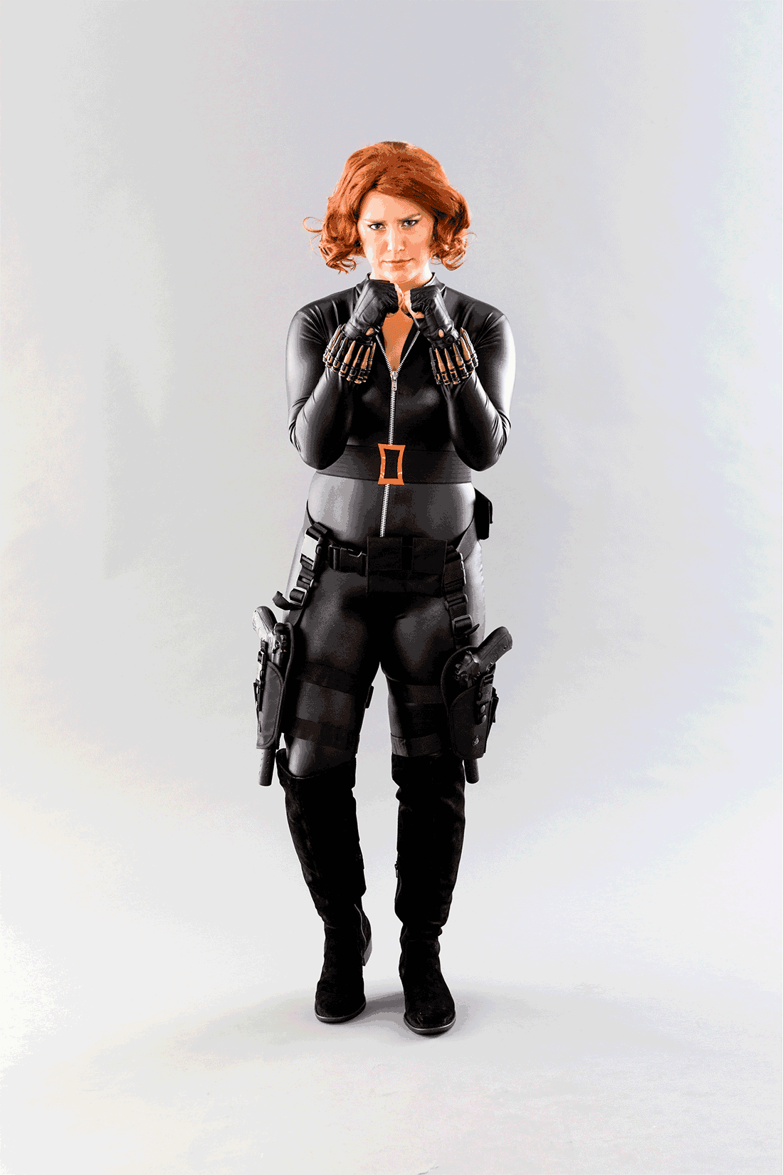 Avengers Black Widow Halloween Costume Gif