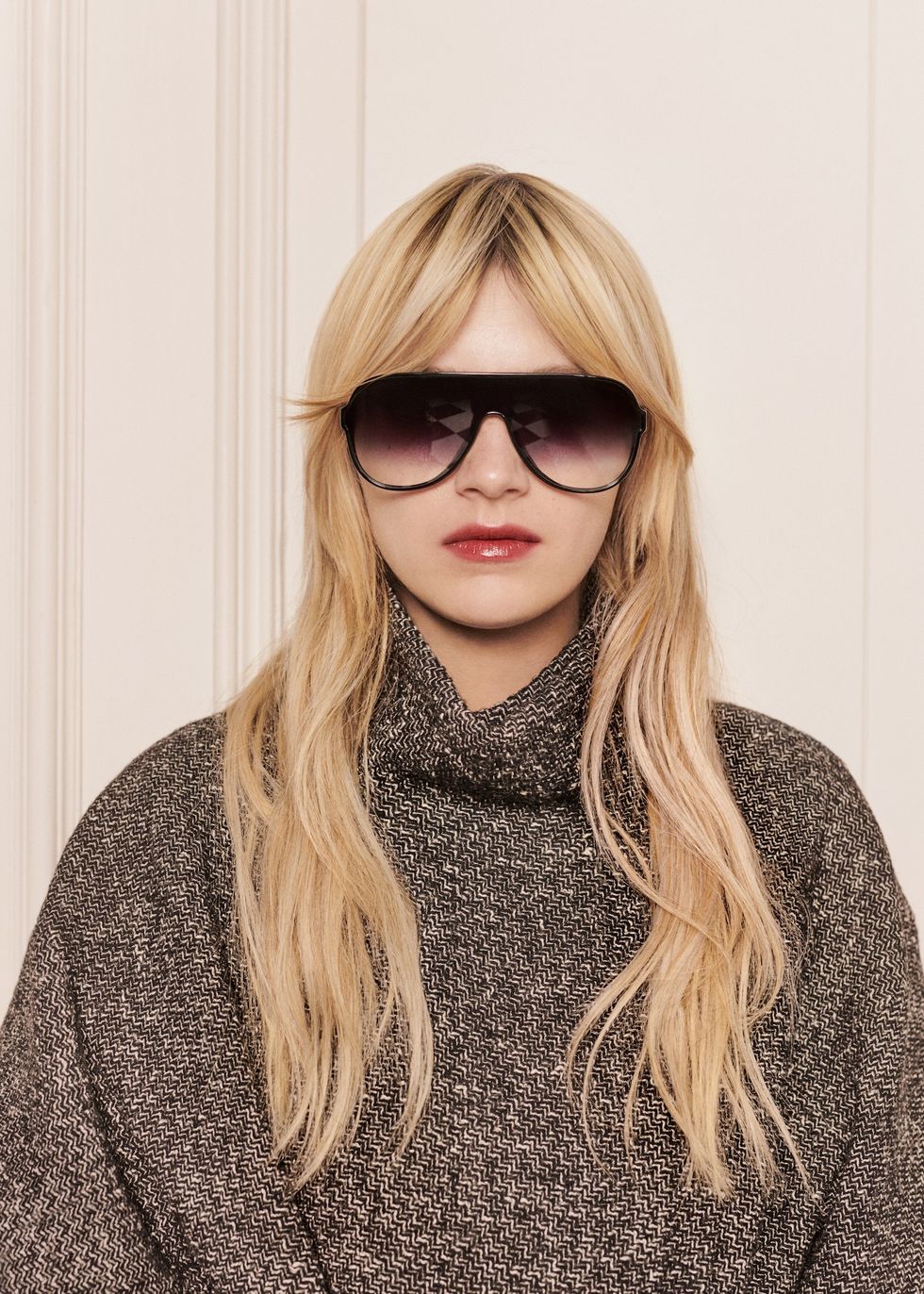 Aviator Shield Sunglasses and other stories fall collection 2023