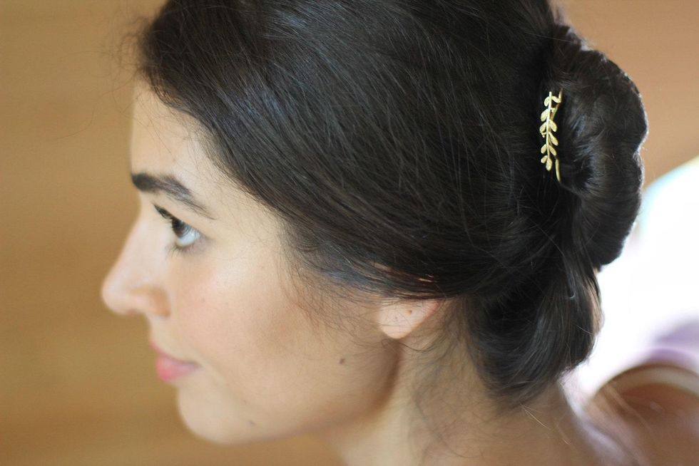 avigailadam Twig Branch Hair Prong Winter Party Hairstyles